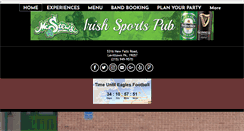 Desktop Screenshot of mcstewsirishpub.com