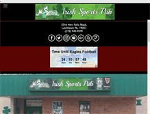 Tablet Screenshot of mcstewsirishpub.com